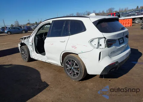 2024 BMW X3 xDrive30I z USA, uszkodzony, nr VIN 5UX53DP09R9T38675